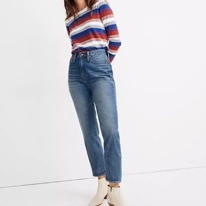 Madewell Momjean in Downey Wash NWT